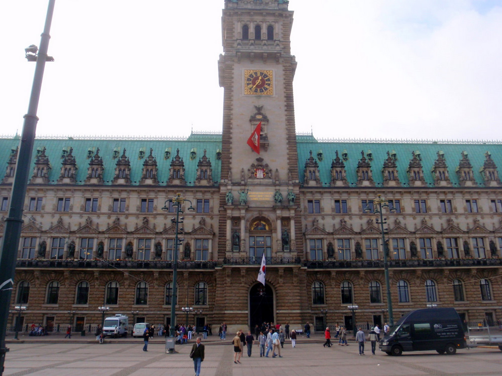 The former Hamburg Stock Exchange.